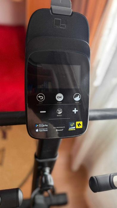 Bicicletă Fitness Domyos (Decathlon) EB 140 – Bluetooth, 12 Programe