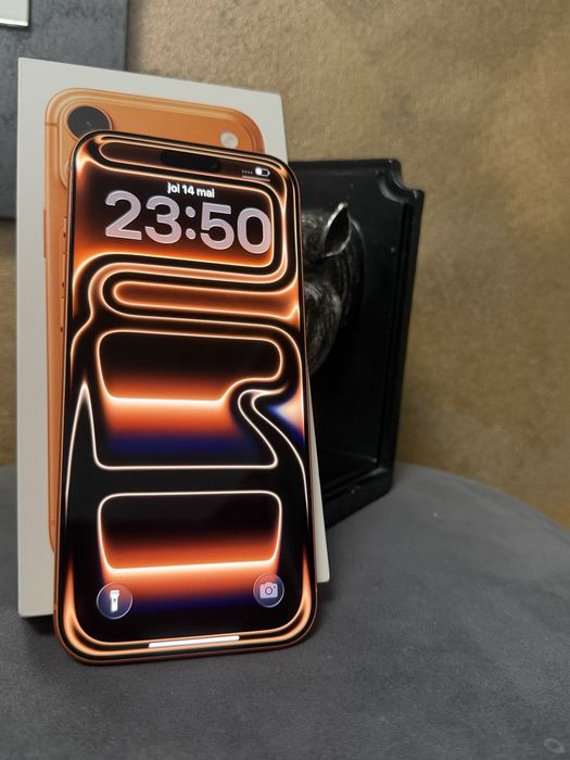 Oferta ! Iphone 17 Pro Max 256 gb ! Baterie 100% ! Culoare frumoasa Orange ! Full box !