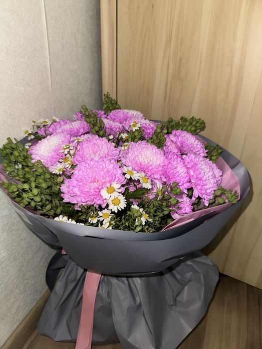 Цветы хризантемы