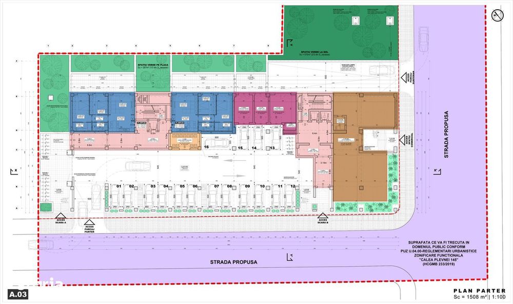 Teren cu Autorizatie de Construire | Calea Plevnei | 68 apartamente