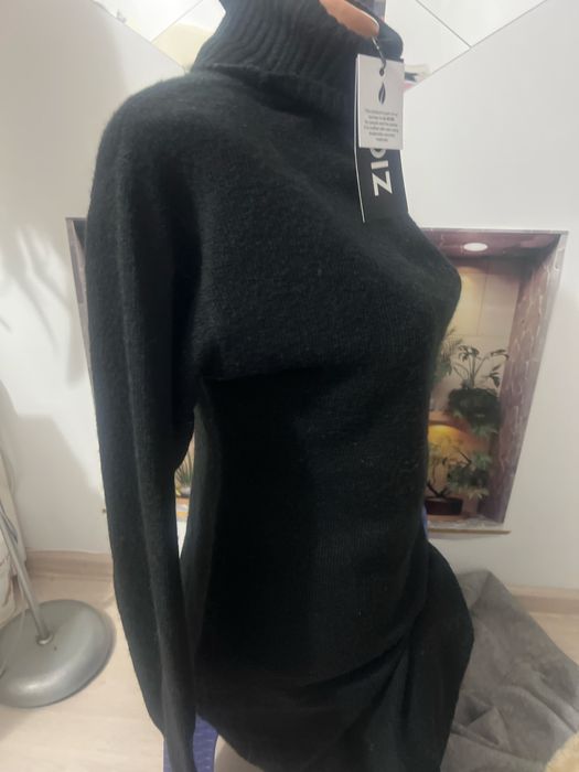 Pulover lung pentru colanți