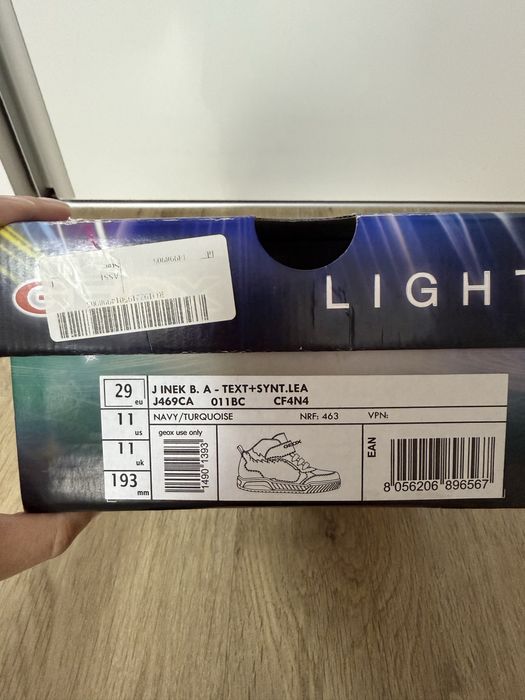 Adidasi inalti Geox cu lumini