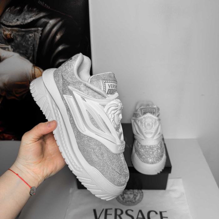Versace Odissea Shinny White 36 la 40 Verificare Colet