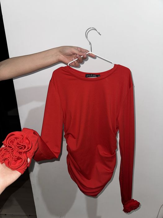 Красное вечернее платье, размер стандарт