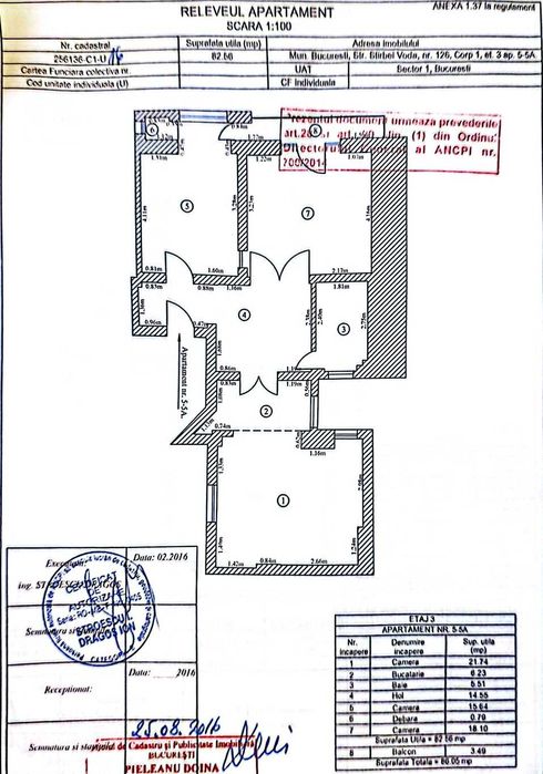 Apartament 3 camere, Bucuresti centru, Strada Stirbei Voda, zona Cismigiu