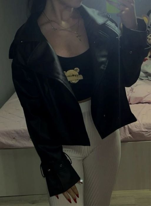 jacheta imitaie de piele