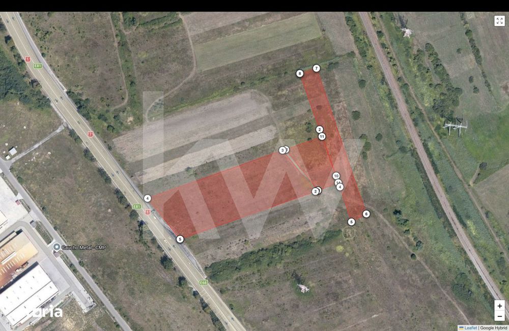 De Vanzare Terenuri 16.232 mp - Zona industriala Selimbar