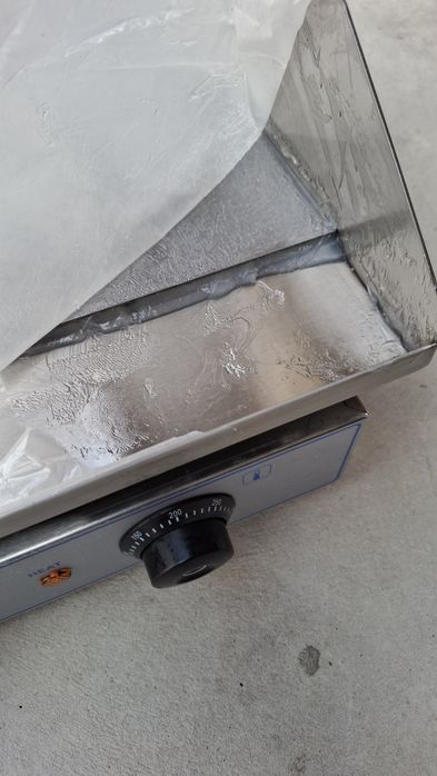 Royal Catering RC-EG001  професионална двойна електрическа скара 730 x 400 мм гладка 2 x 2200 W плоча за грил електрическа плоча за грил.
