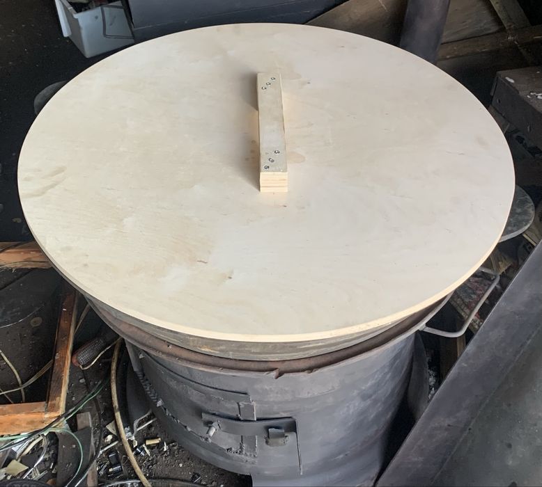 Новый казан ошак