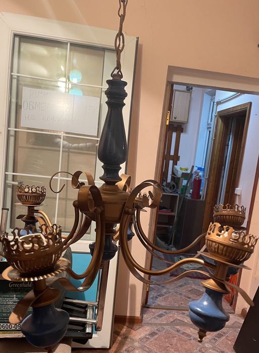 Люстра 6-рожковая