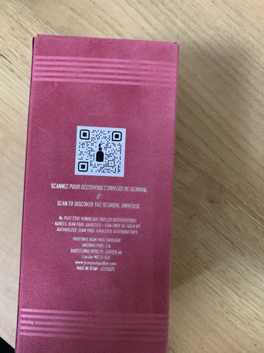 Духи SCANDAL absolu