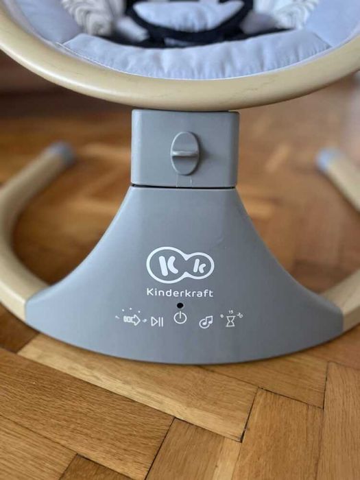 Електрическа люлка/шезлонг KinderKraft, 2 в 1, LULI, Метален корпус