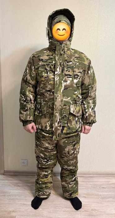 Бушлат мультикам очень тёплый