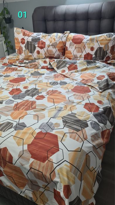 Lenjeri pat din bumbac ranforce