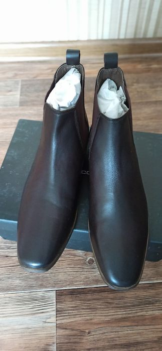 Ботинки Челси кожаные осенние, 43 размер