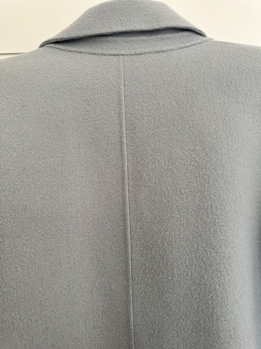 Пальто шерсть серое