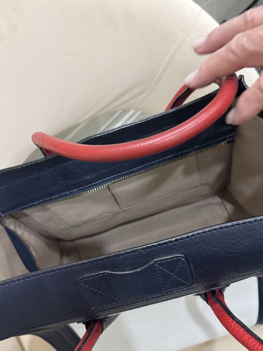Celine Tricolor сумка кожаная