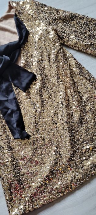 Bluze /rochii mini dama ocazii speciale paiete argintii