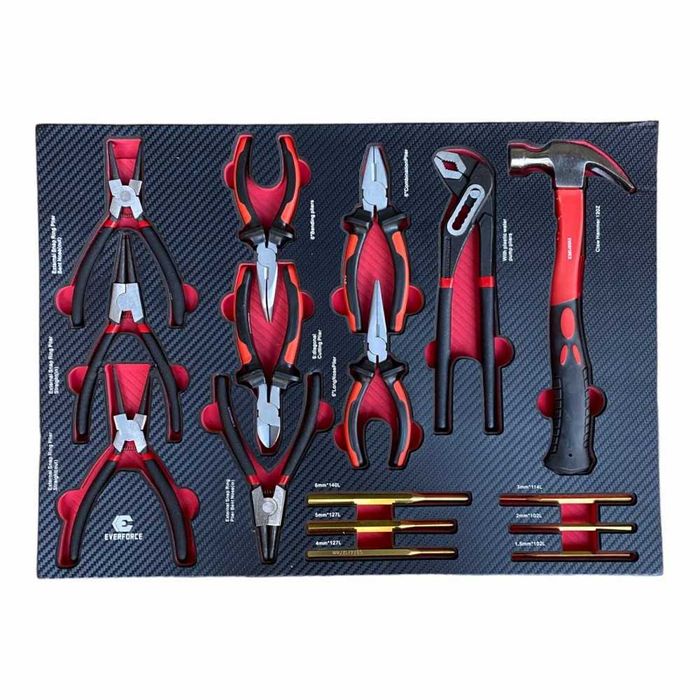 Шкаф с инструменти със 7 чекмеджета - 6 пълни  EverForce