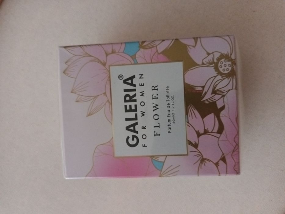 НОВА тоалетна вода Galeria FLOWER за жени, 50 мл, Спиди/лично пр.