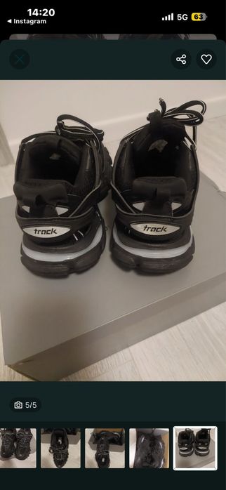 Vand/schimb  Balenciaga track led