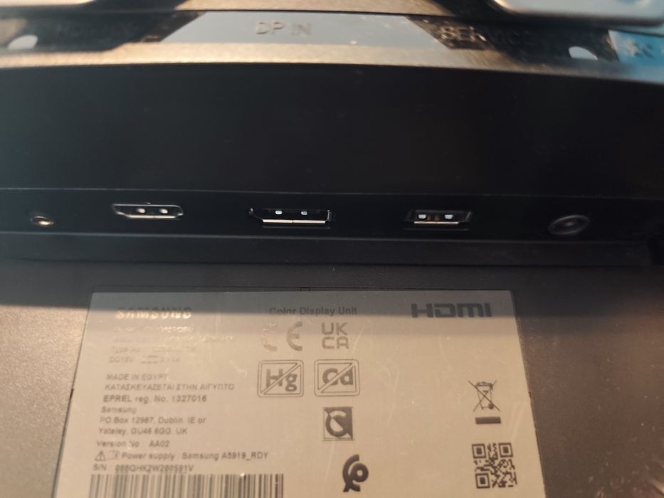 Samsung Odyssey G5 G55T LC32G55TQBUXEN 32" VA, 144Hz