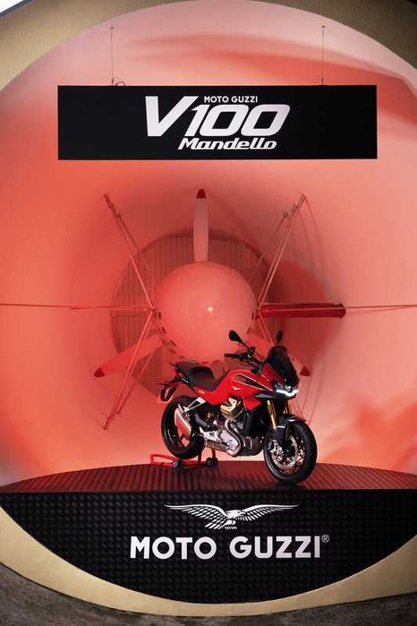 Moto Guzzi V100S Wind Tunnel