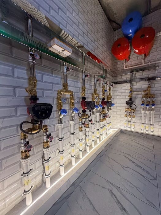 Сантехник монтаж отопления, тёплый пол, установка Двухконтурные  котлы