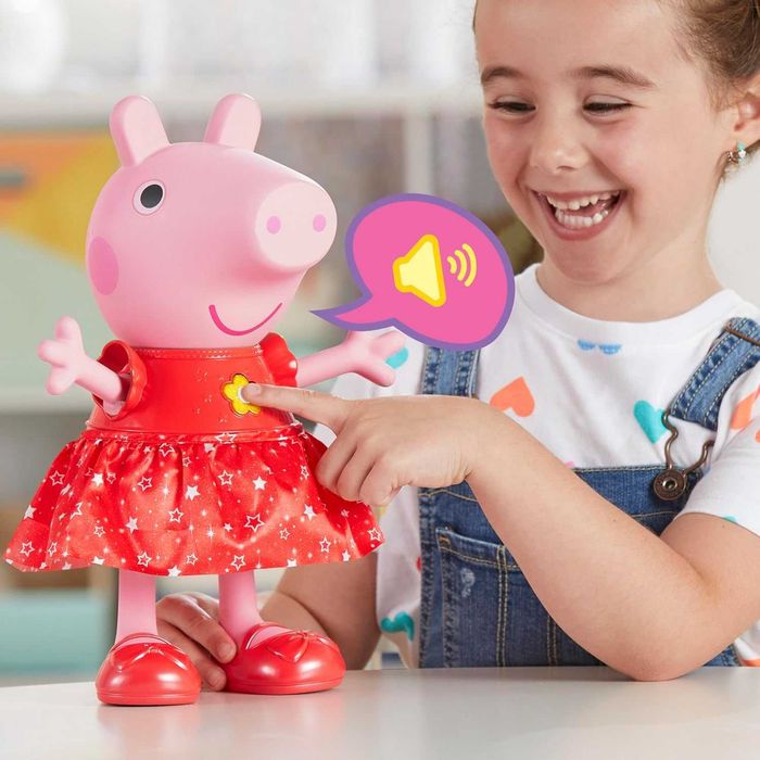 Peppa Pig Интерактивна Пепа Музикална кукла Пепа Парти в калните локви
