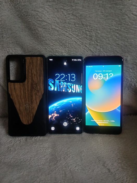 Samsung s20fe и apple iPhone 8+Обменяю!