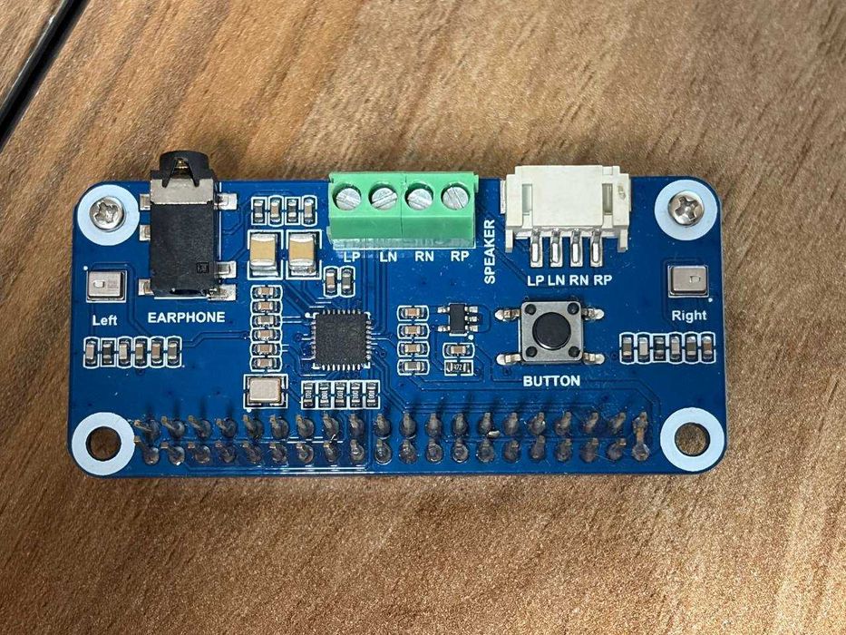 Waveshare WM8960 Audio HAT для Raspberry Pi