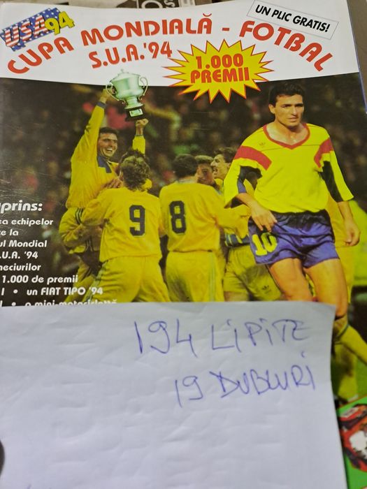 Abțibilduri cu fotbal ani 84,86,88