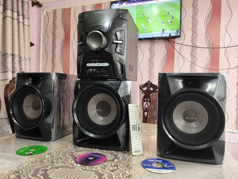 Sony 7900 watt 100% ishlaydi bass va ovoz zo‘r usb fleshkali