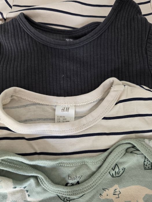Body h&m set 3buc bonus 1 body c&a marimea 86
