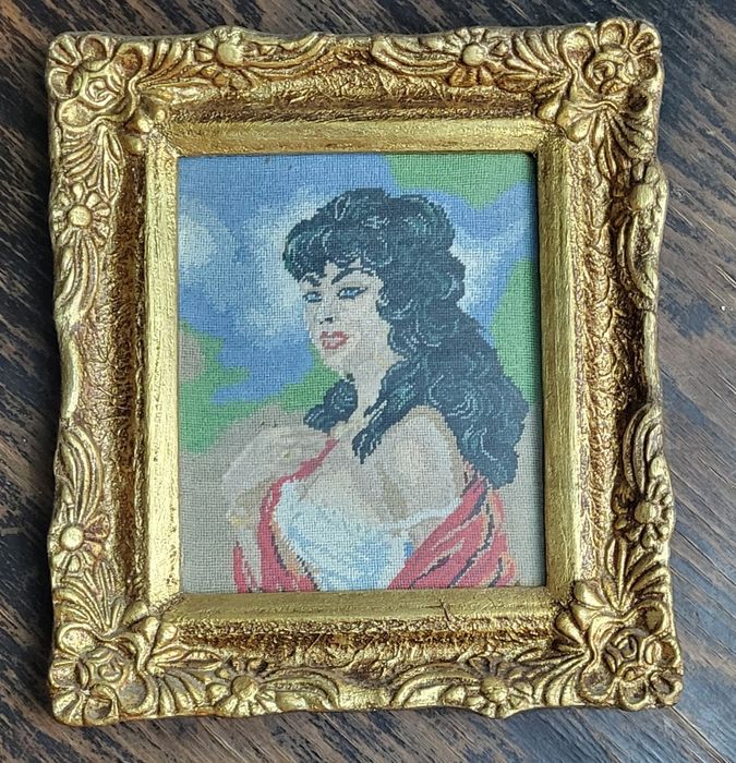 Goblen "Piroska" cusut manual