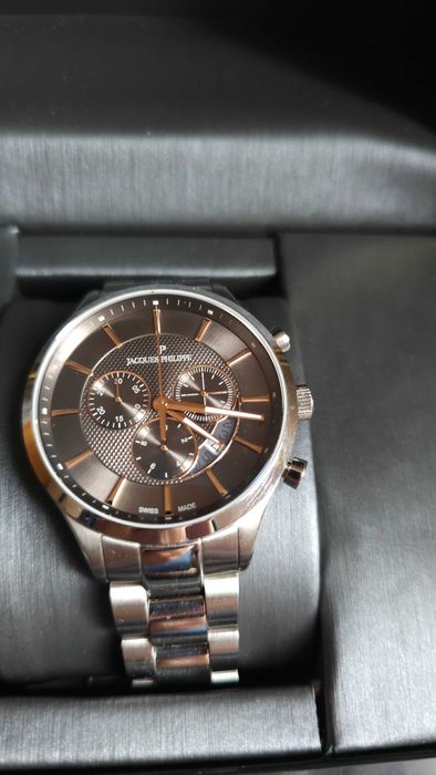 Мъжки кварцов часовник Jacques Philippe JPQGC031346