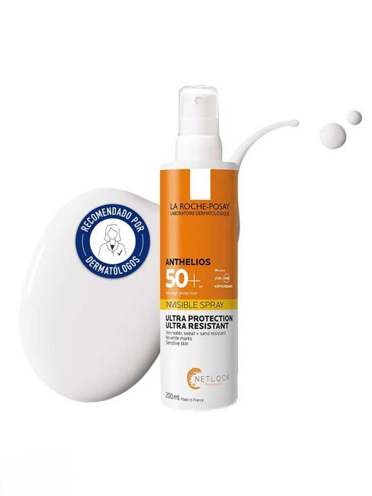 La Roche-Posay Anthelios SPF 50+ Invisible Quyoshdan himoya krem-sprey