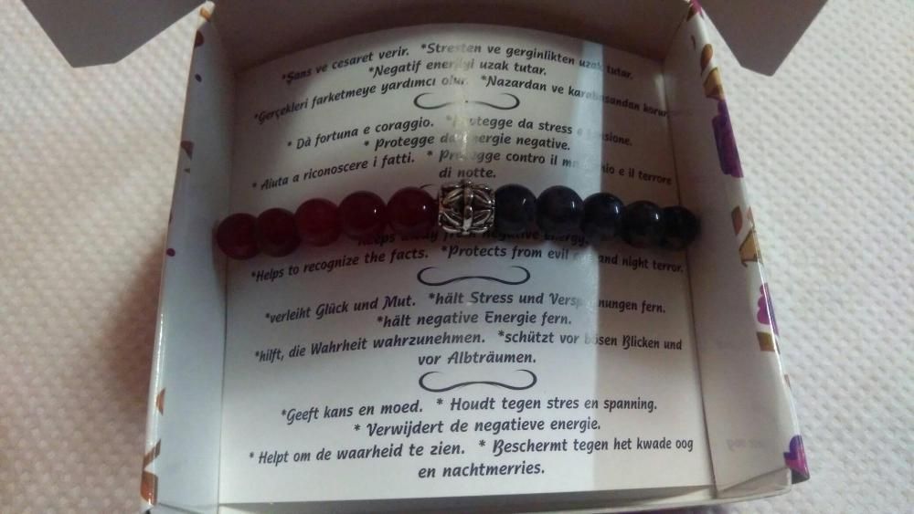 гривни от полускъпоценни камъни-лукс 150бр