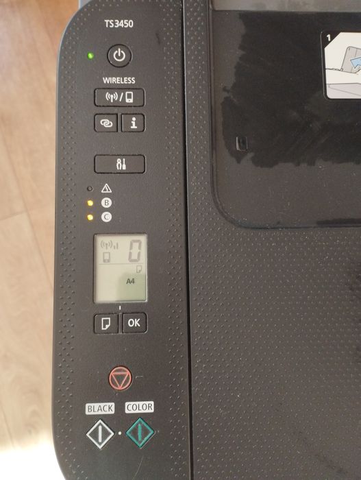 Vând imprimanta wifi  Canon Ts3450