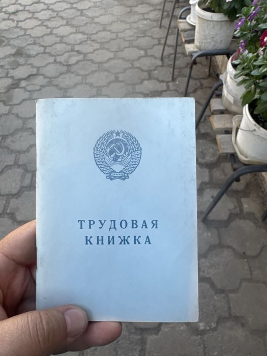 Советские трудовые книжки