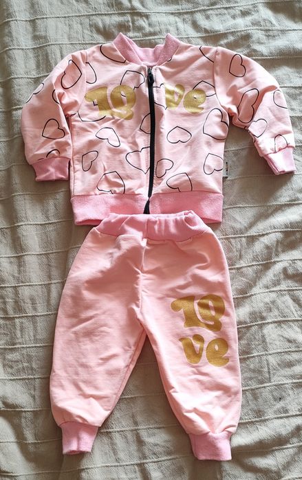 Большой пакет одежды на девочку 0-3 месяца