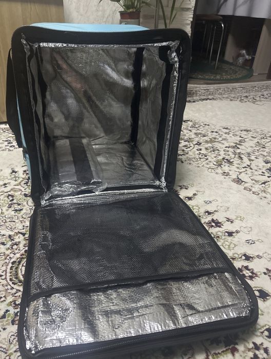 Термосумка Wolt для курьеров (оригинал)