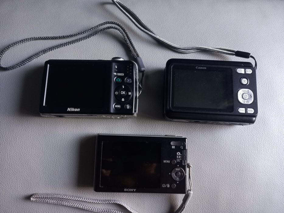 Camere foto  digitale Y2K diferite mărci