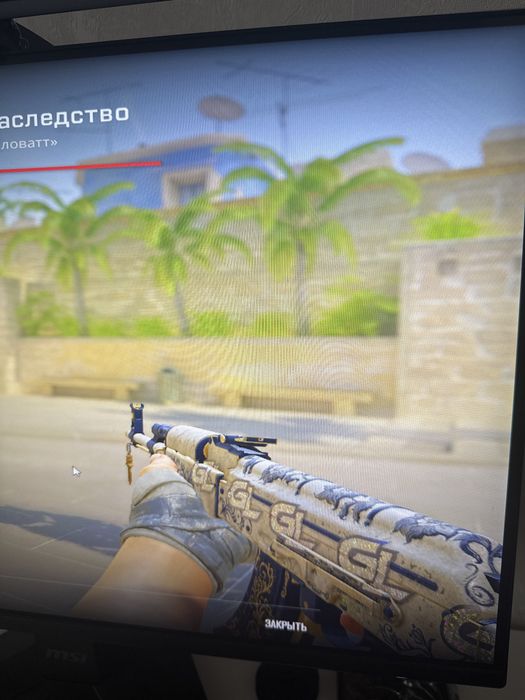 Сет перчаток и ножа в кс2