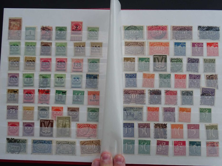 Clasor cu timbre Vechi/Colonii , stamp si nestamp (Lot 71)