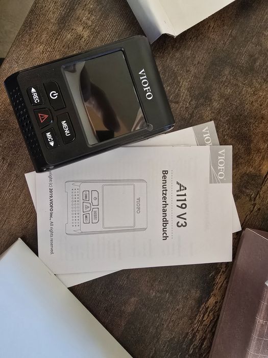 Camera auto Viofo A119 V3-G, QuadHD+,  detectia miscarii