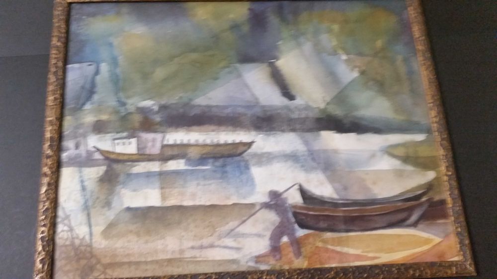 2 големи пейзажа, рисувани с акварелни бои. По 19 лева.