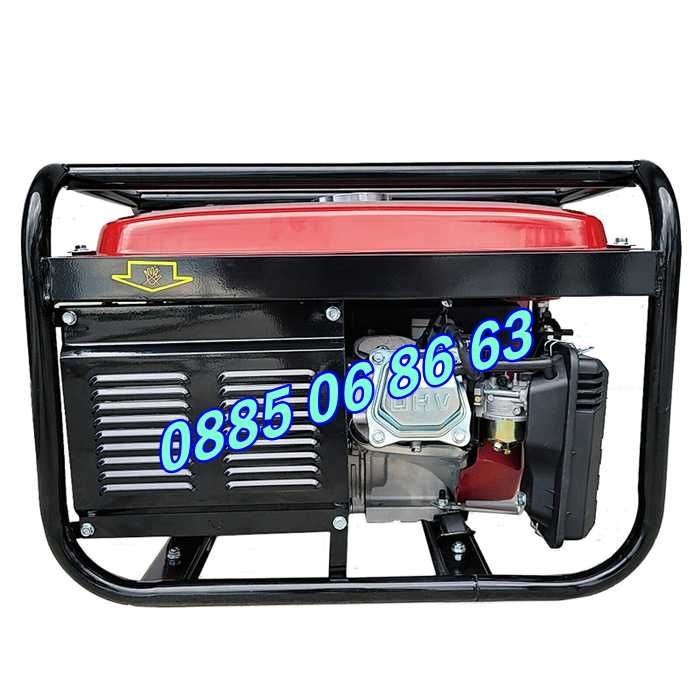 Генератор на газ, бензин и метан, четиритактов генератор за ток 3,5 kW