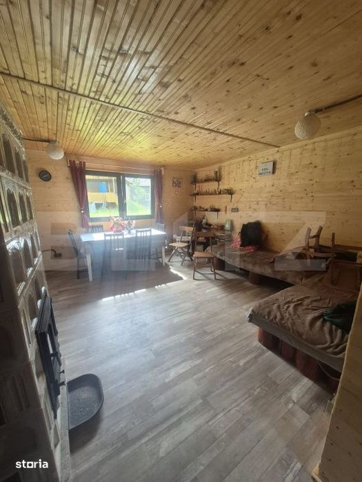 Cabana cu parau si brazi maturi, 1400mp, Valea Fericirii