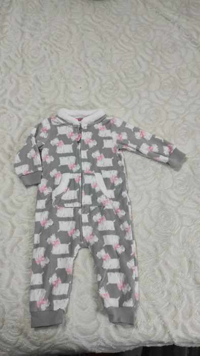 Флисовый слиппер на девочку 9-ти месяцев